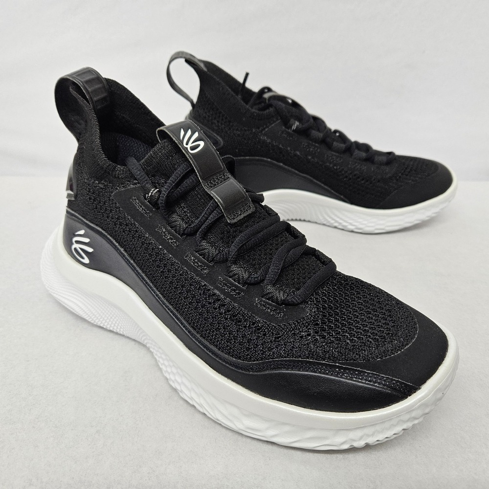 Under Armour Curry Flow 8 Basketball Shoes 3023527-002 Black Youth Size 6.5Y